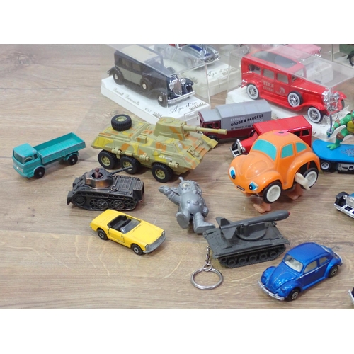 511 - A box of play worn diecast model Vehicles