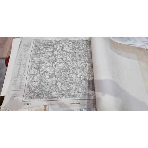 523 - A large quantity of large scale Maps of Cities including Hong Kong