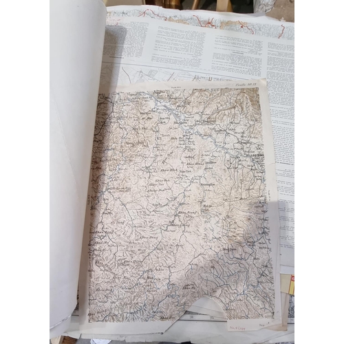 541 - A quantity of large scale Maps