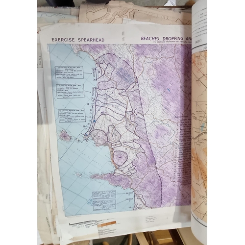 541 - A quantity of large scale Maps