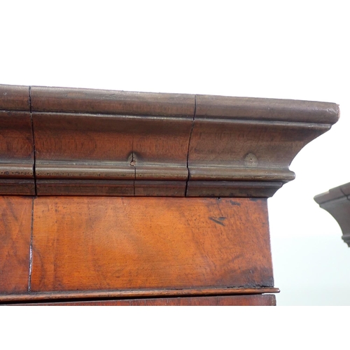 610 - A pair of 19th Century mahogany Bookcases each fitted glazed door to upper section above cupboard ba... 