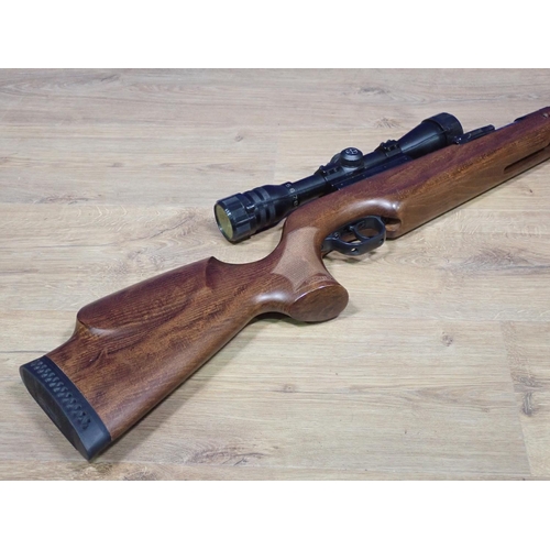 61A - A Walther LGU .177 Air Rifle with Kassnar 3-9x telescopic sight and Sports Match one piece mounts