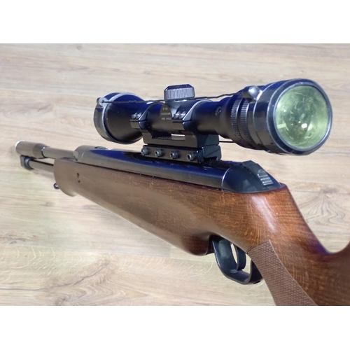 61A - A Walther LGU .177 Air Rifle with Kassnar 3-9x telescopic sight and Sports Match one piece mounts