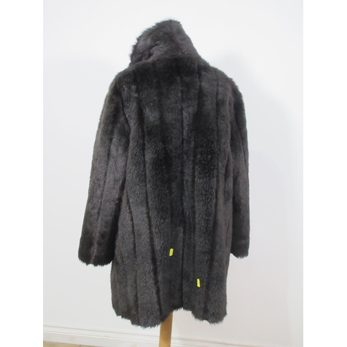 642 - A beaver Fur Coat and an artificial Fur Coat