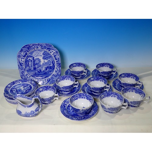 429A - A Spode Italian part Tea Service