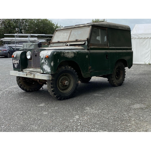 240 - A Land Rover Series 2 SWB 88in hardtop, registered 1960. Needs recommissioning, usual early Land Rov... 