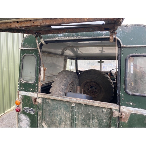 240 - A Land Rover Series 2 SWB 88in hardtop, registered 1960. Needs recommissioning, usual early Land Rov... 