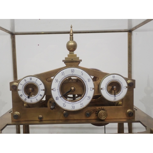 369 - A Congreve Rolling Ball Clock made by Devon Clocks Limited, in the style of the original patented an... 