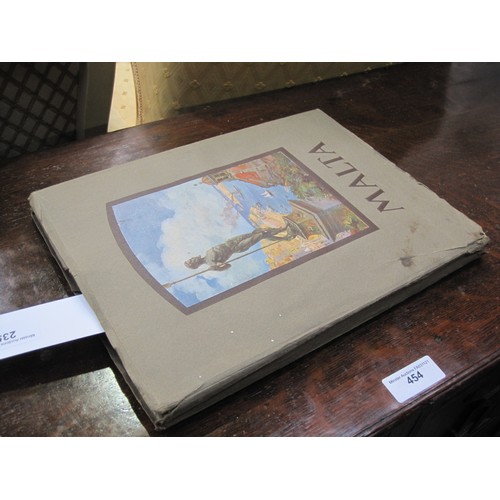 235 - EDWARD CARUANA DINGLI (1876-1950)  ‘Malta, The Colour and Life of Malta from Original Paintings ', a... 