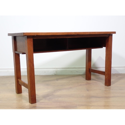 133 - A School Desk 3ft x 1ft 9in