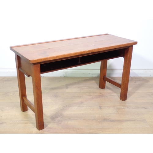 133 - A School Desk 3ft x 1ft 9in