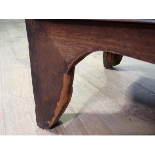 267 - A 19th Century mahogany Chest of two short and three long drawers 3ft 4in x 3ft 4in