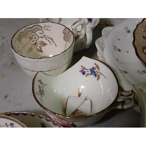 331 - Collection of English Cups, Saucers, Plates, Tea Pots, etc.