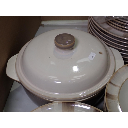 362 - A Denby Truffle part Dinner Service