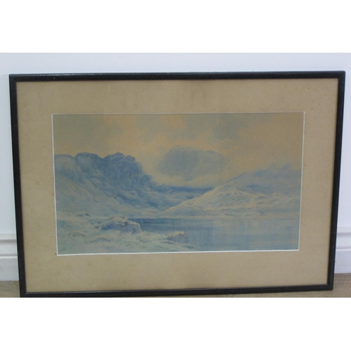 411 - PHIL OSMENT. Deganwy: Lake Landscape; Snowdon Range; Landscape, Snowdonia; and Ogwen Lake ; signed, ... 