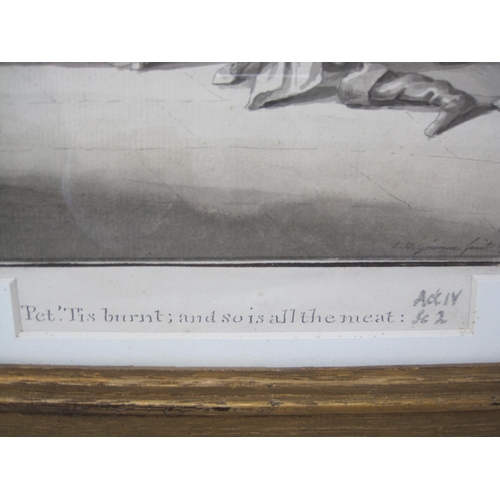 412 - SAMUEL HIERONYMOUS GRIMM. 'Tis burnt and so is all the Meat', Taming of the Shrew, Act IV Scene 2, g... 