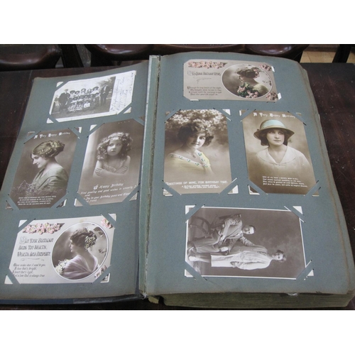 439 - A selection of Victorian and Edwardian Scrap Albums, containing a miscellaneous selection of prints ... 