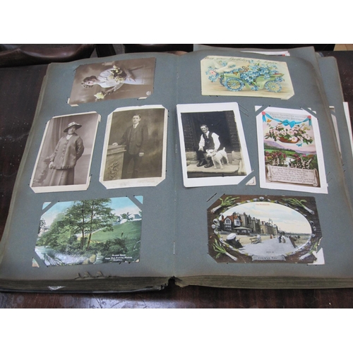 439 - A selection of Victorian and Edwardian Scrap Albums, containing a miscellaneous selection of prints ... 