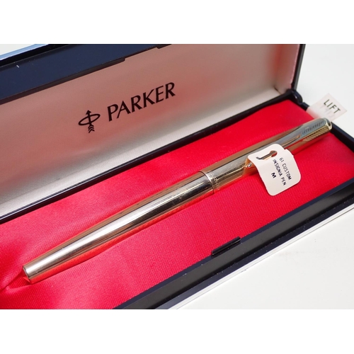 469 - A Parker 61 Pen and Pencil Set in case, and a Parker Fountain Pen in case