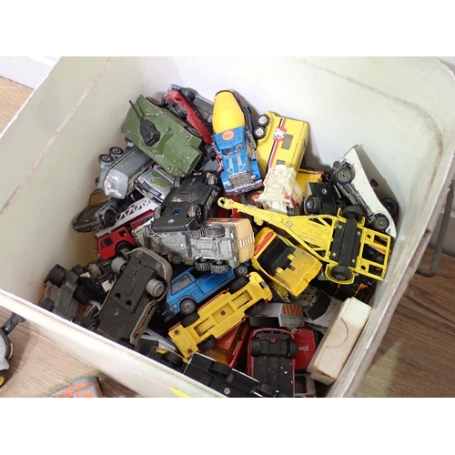 521 - A tub of diecast model Vehicles