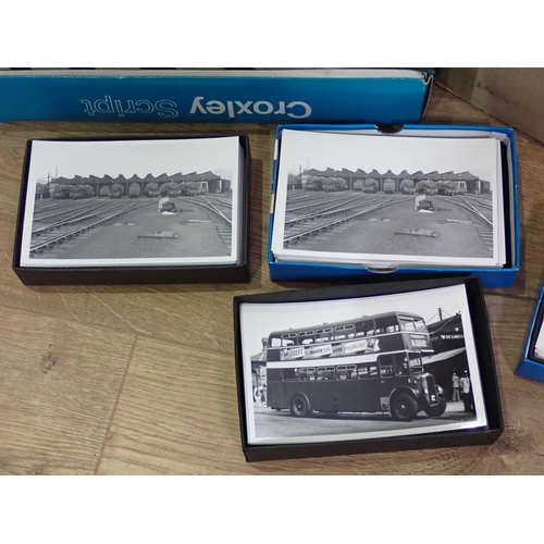 610 - A large box of Bus Photographs