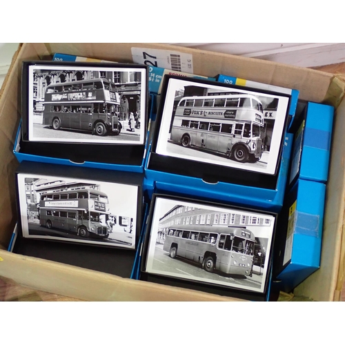 610 - A large box of Bus Photographs