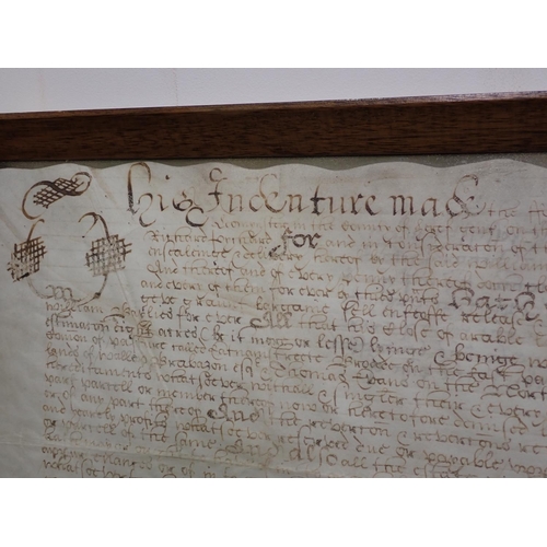 614 - A framed Indenture