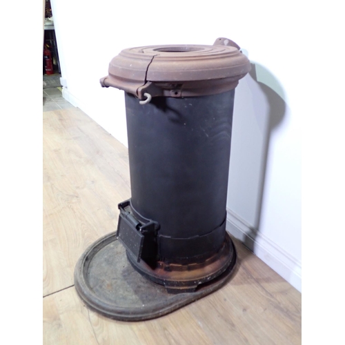 624A - A cast iron Stove 2ft 7in x 1ft 5in