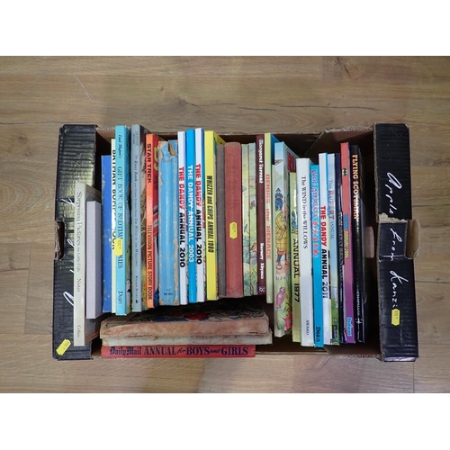 99 - Two boxes of children's Books and Annuals