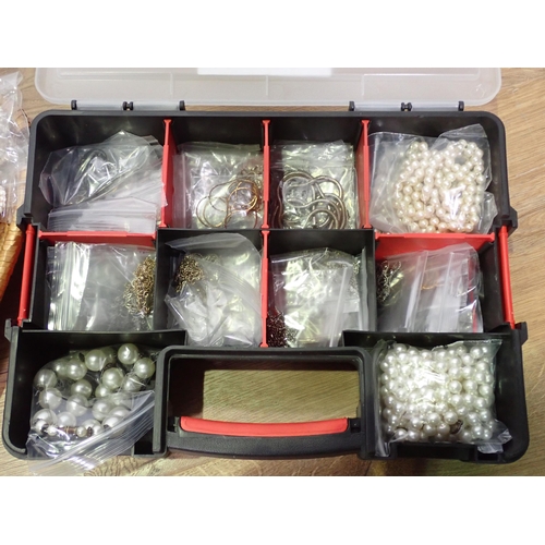 277 - A large quantity of Costume Jewellery, simulated pearls, etc