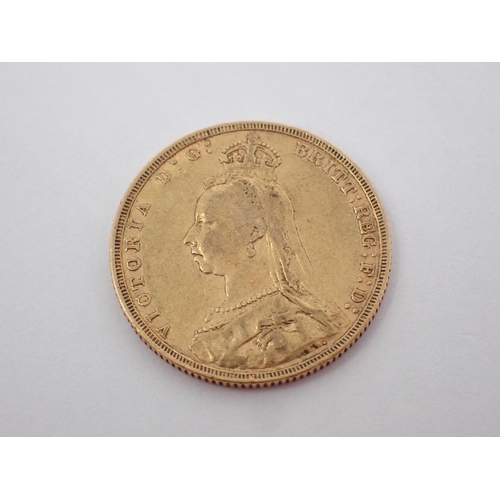 308 - Queen Victoria, Jubilee Head Sovereign, 1888