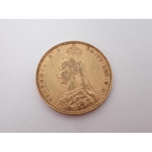 311 - Queen Victoria, Jubilee Head Sovereign, 1889