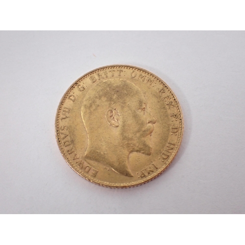 349 - Edward VII, Sovereign, 1908