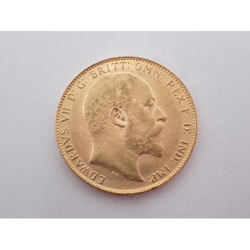 350 - Edward VII, Sovereign, 1908