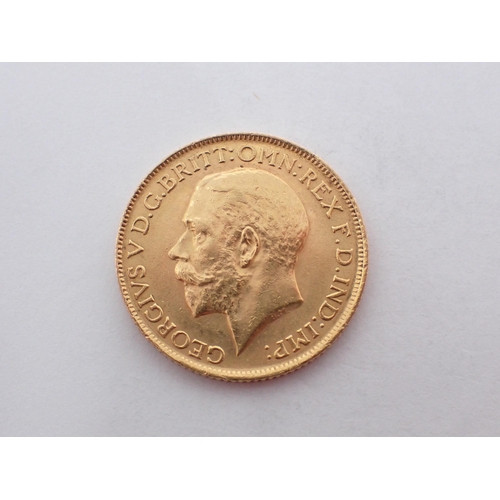 367 - George V, Sovereign, 1913