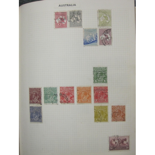 503 - An All World Stamp Collection, circa. 1840-1950, including two Penny Blacks (both with two margins t... 