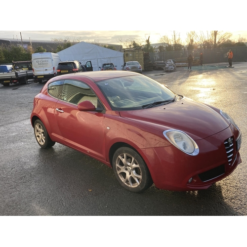 567 - An Alfa Romeo Mito two-door hatchback, 1.4L petrol, 2010 Registered, 102,000 miles. MOT until June 2... 