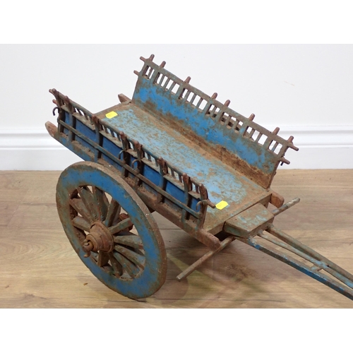 741 - A metal model of a Cart 2ft 6in L