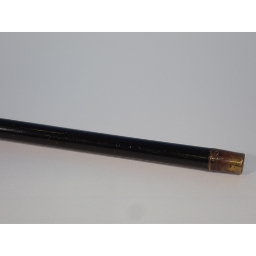 812 - An ebonised Walking Cane