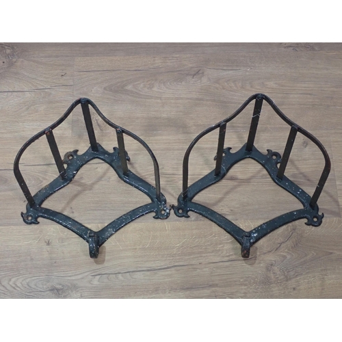 334 - Two antique Saddle Racks and two Bridle Racks