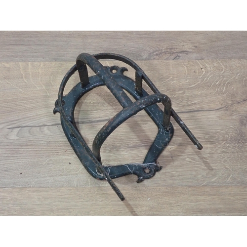 334 - Two antique Saddle Racks and two Bridle Racks