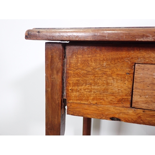 360 - A 19th Century mahogany Side Table fitted single drawer 2ft 2in W x 2ft 1in H, a modern mahogany Cof... 