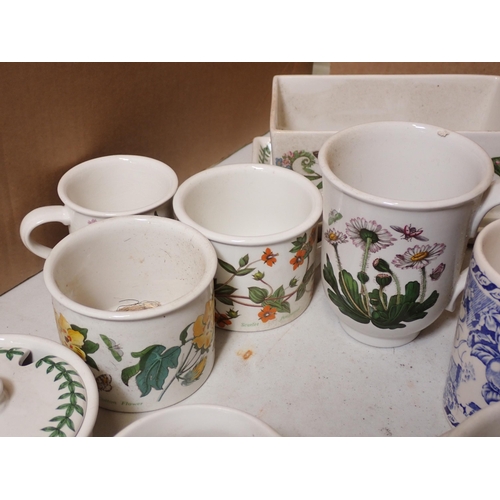 459 - A collection of Portmerion Dishes, Bowls, Mugs, etc.