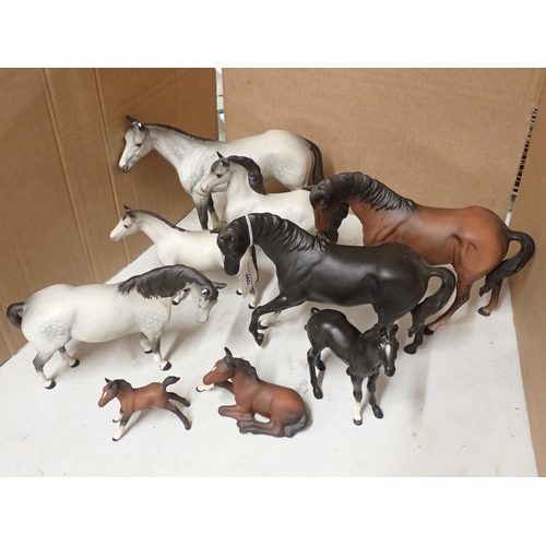 460 - Nine Beswick Mares and Foals