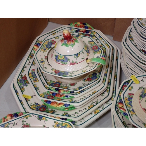 467 - A Royal Doulton 'Cromer' part Dinner Service including set of graduated Platters, Plates, Bowls, etc... 