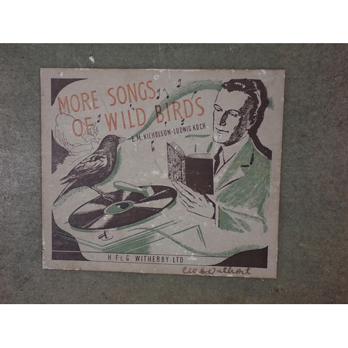 574 - H.F. & G. Witherby 'More Songs of Wild Birds' Set with books and records