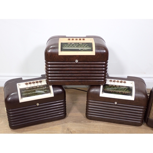 52 - Two Bush Bakelite Radios and two other Bakelite Radios