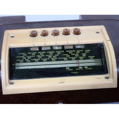 52 - Two Bush Bakelite Radios and two other Bakelite Radios