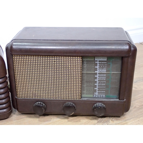 52 - Two Bush Bakelite Radios and two other Bakelite Radios