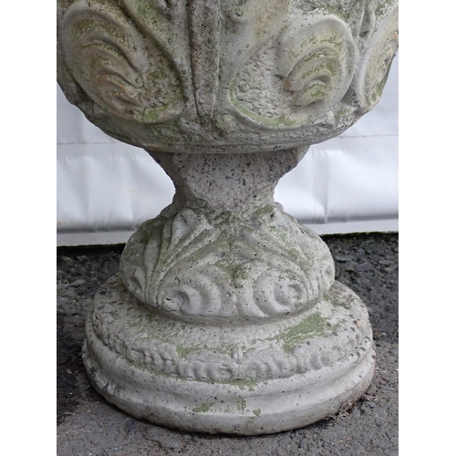 745 - A concrete Planter on pedestal